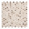 Andova Tiles SAMPLE Dexo 1 x 1 Glass Penny Round Mosaic Wall  Floor Tile SAM-ANDDEX332 - alternate 7